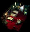 Gold saucer hotelroom