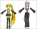 MMDmodel Neru Haku Animasa