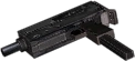 Rheinmetall 9mm machine pistol extended magazine hand