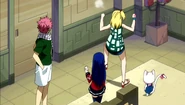 Lucy anger when edo Lucy leave their
