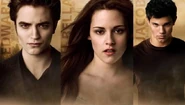 Edward, Bella and Jacob - New Moon Posters