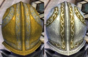 Plate Yellow Dark Dye