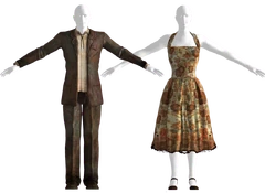 FNV shabby gambler suit