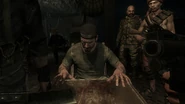 Mason pointing a Python at himself