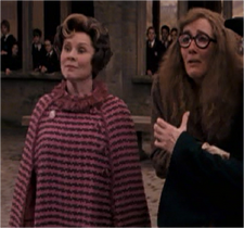 Umbridge and Trelawney