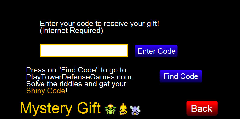 Image - Mystery code.jpg - Pokemon Tower Defense Wiki