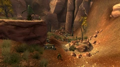 Vault 22 dwellers guard camp