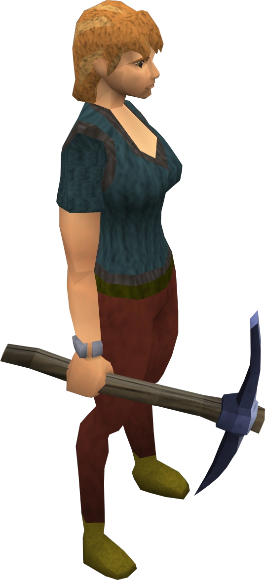 Katagon pickaxe equipped