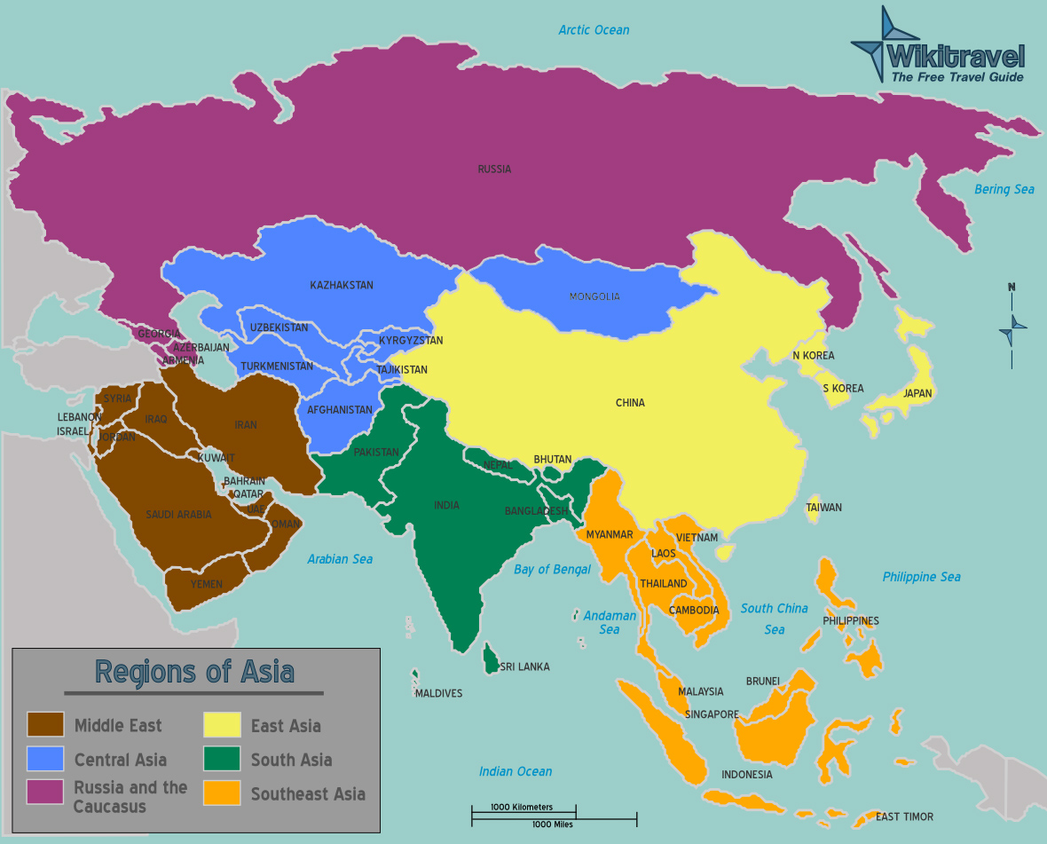 The Asian Continent - WWC Afterwind Wiki