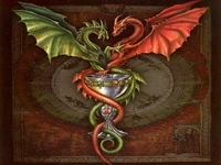 Two dragons