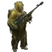 Emu Ghillie Suit