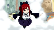 Erza escaping Fairy Bomb- Gremlin