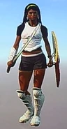 Outfit giselle champions gladiator duel