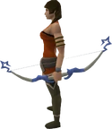 Saradomin bow equipped