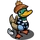 Golfer Duck-icon