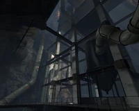 Area between Sphere 7 and Gas Pump Station Test Shaft 09 Portal 2