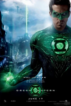 Green Lantern Movie Hal Jordan poster