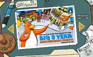 3rd year anniversary postcard 1