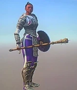 Gladiator weapon belle casual scepter mace