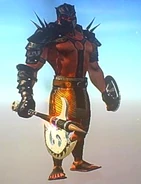 Gladiator weapon titus flaming war axe
