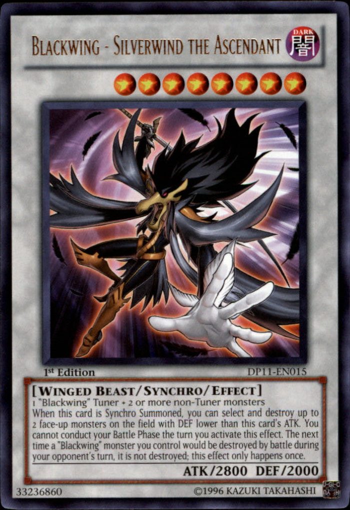 Blackwing - Silverwind The Ascendant - Yu-Gi-Oh! - It's Time To Duel!