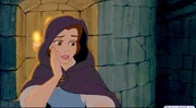 Belle Wearing Hood