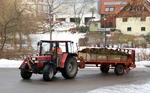 Case IH 940 mit Krone Optima, Adelmannsfelden