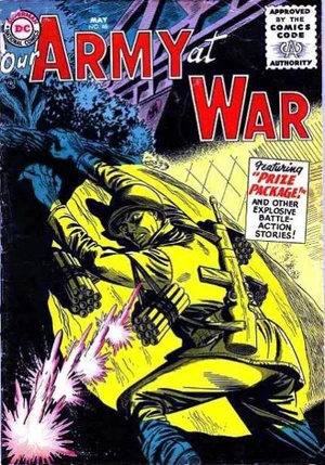 Cover for Our Army at War #46