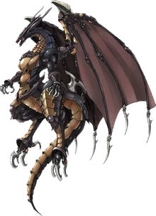 FFVIICC summon Bahamut