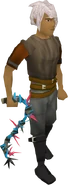 Abyssal vine whip (blue) equipped