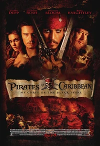 Pirates of the Caribbean- The Curse of the Black Pearl Theatrical Poster