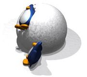 Experimental penguins Snowball