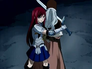 Scarlet takes Faust hostage