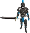 Blue warrior
