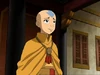 Aang in monk robes