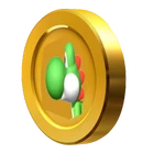3D Yoshi Coin