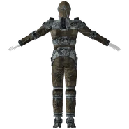 Recon armor back