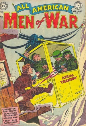 Cover for All-American Men of War #10