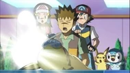 EP659 Happiny de Brock evolucionando