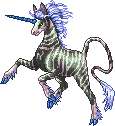 Female Dark Saebra Unicorn Adult.gif