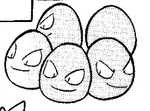PMS091 Exeggcute de Gold
