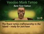 Voodoomasktattoo