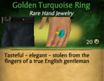 GoldenTurquoiseRing