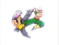 Trunks vs Tien 2