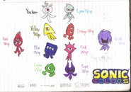 Sonic Colors Wisps