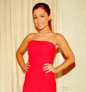 ArianaRedDress