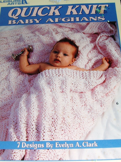 Leisure Arts 2894 Quick Knit Baby Afghans - Knitting and Crochet Pattern Arch...