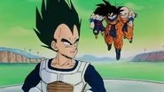 VegetaAndOthersGetInTheShip