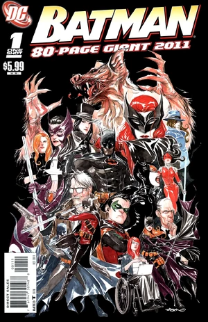 Cover for Batman 80-Page Giant 2011 #1