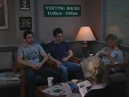 1x5 Mac Dennis Dee waiting room